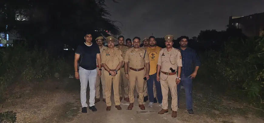 Noida News : दो थाना क्षेत्रों में पुलिस व बदमाशों के बीच चली गोली, दो घायल