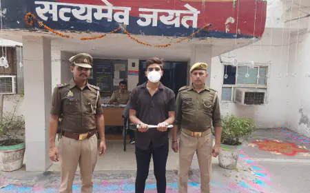 Noida News : रेस्टोरेंट के अंदर पत्नी पर जानलेवा हमला करने का आरोपी गिरफ्तार