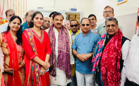 Noida News : बेसहारों की सेवा किसी के ऊपर उपकार नहीं, यह हम सब का दायित्व: डा. महेश शर्मा