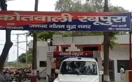 Greater Noida News : कार चालक ने बाइक में मारी टक्कर, 500 मीटर तक घसीटा, उपचार के दौरान युवक की मौत