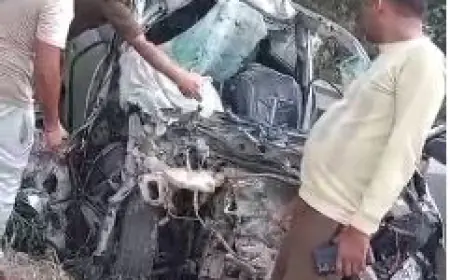 Noida News : नोएडा-ग्रेटर नोएडा एक्सप्रेसवे पर भीषण सड़क हादसा, 3 महिलाओं समेत 5 की मौत