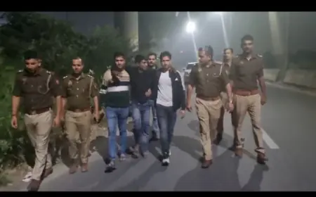Noida News : नोएडा के तीन थाना क्षेत्रों में पुलिस व बदमाशों के बीच चली गोली, 3 घायल, दो गिरफ्तार