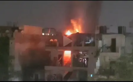 Noida News : चॉकलेट बनाने वाली कंपनी में लगी आग