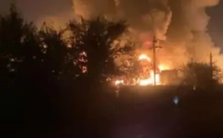 Noida News : झुग्गी बस्ती में लगी भयंकर आग, आधा दर्जन झुग्गियां जली