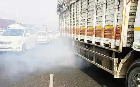 Noida News : बीएस-3 और बीएस-4 वाहनों के खिलाफ चला विशेष अभियान ,473 चालान काटे