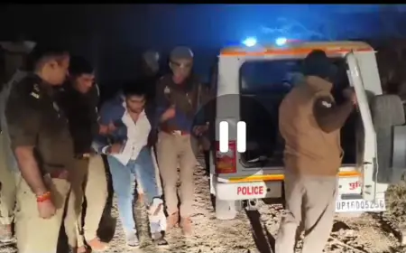 Greater Noida news : पुलिस मुठभेड़ के दौरान शातिर लुटेरा गिरफ्तार