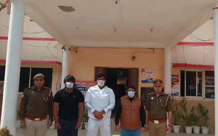 Noida News : ताबड़तोड़ गोली चलाने के मामले में तीन गिरफ्तार