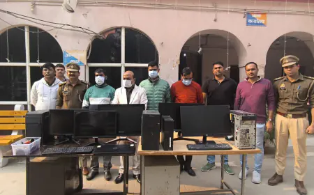 Greater Noida News : फर्जी दस्तावेज के आधार पर पासपोर्ट बनाकर लोगों को विदेश भेजने वाले गैंग का पर्दाफाश, सात गिरफ्तार