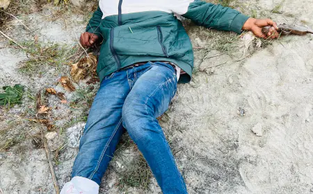 Greater Noida News : गौ -हत्या के मामले में संलिप्त बदमाश मुठभेड़ के दौरान गिरफ्तार, पैर में लगी गोली