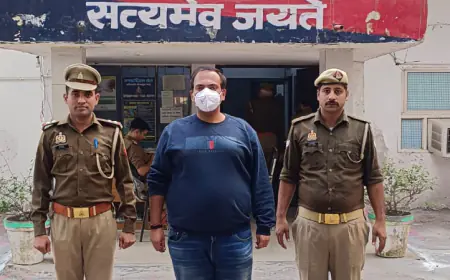 Noida News : फर्जी दस्तावेज के आधार पर जीएसटी रजिस्टर्ड करवाने वाला कारोबारी गिरफ्तार