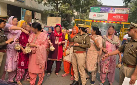 Noida News : मिशन शक्ति अभियान- 5 के तहत महिला सशक्तिकरण, सुरक्षा और अधिकारों के प्रति किया गया जागरूक