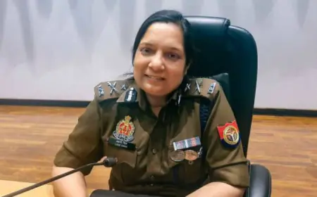 Noida News : बदमाशों के लिए कॉल बनी पुलिस कमिश्नर लक्ष्मी सिंह, 406 गिरफ्तार, 270 को लगी गोली