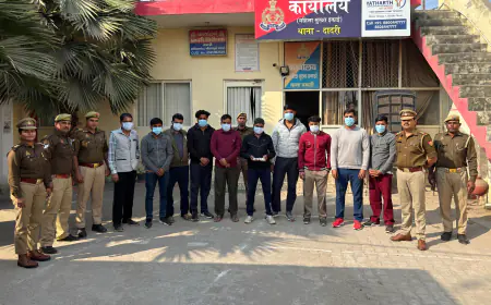 Greater Noida News : फैक्ट्री के निर्माण को लेकर दो पक्षों में चले लाठी-डंडे व गोली, एक घायल, 10 गिरफ्तार