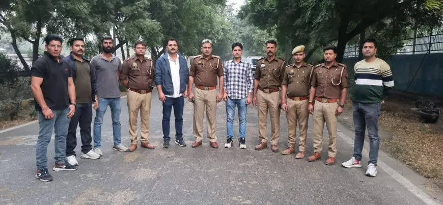 Noida News : पुलिस मुठभेड़ में शातिर बदमाश गिरफ्तार, पैर में लगी गोली