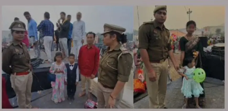 Noida News : गौतमबुद्ध नगर कमिश्नरेट पुलिस ने सार्थक किया ’सुरक्षा आपकी, संकल्प हमारा’ नारा, परिवार से बिछड़े बच्चों को मिलवाया