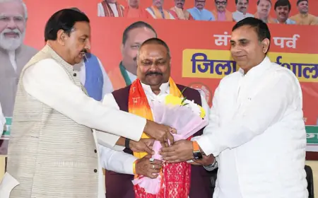 Noida News : भाजपा जिला कार्यालय पर कार्यशाला का किया आयोजन