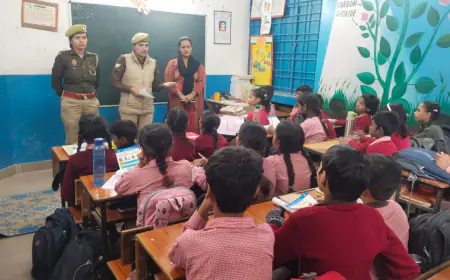 Noida News : मिशन शक्ति अभियान- 5 के तहत महिलाओं को किया जागरूक