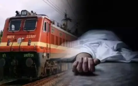 Noida News : 35 वर्षीय अज्ञात व्यक्ति ट्रेन की चपेट में आया, मौत