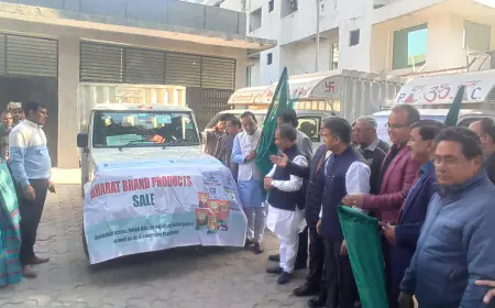 Noida News : जनता को सस्ते दरों पर मिलेगा आटा, दाल व चावल, नेफेड की मोबाइल वैन सेवा का शुभारंभ