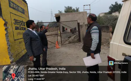 Noida News : नोएडा प्राधिकरण ने शासन स्तर से गठित समिति के निर्देश पर गांवों में शुरू किया सर्वे, किसान संगठनों में हर्ष