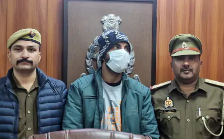 Greater Noida News :  मां की हत्या कर प्रेमिका को पाने की थी कोशिश हुआ गिरफ्तार