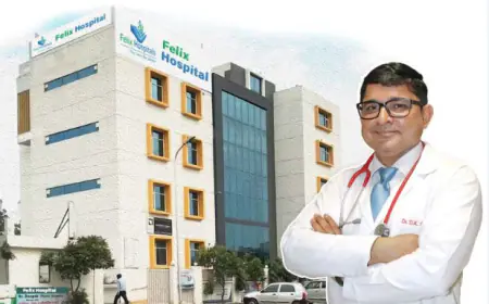 Noida News : एचएमपीवी से डरने की नहीं सावधानी बरतने की जरूरत: डा. डीके गुप्ता