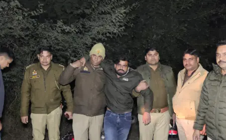 Noida News : बदमाशों पर  पुलिस का वार, विभिन्न  मुठभेड़ में चार बदमाश हुए घायल