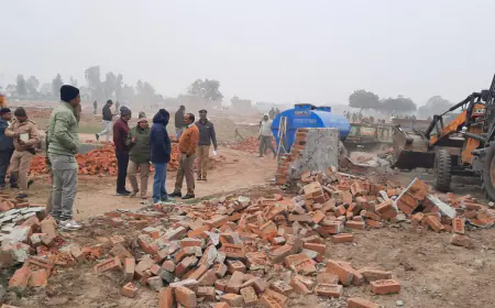 Noida News  : नोएडा प्राधिकरण व जिला प्रशासन का एक्शन, डूब क्षेत्र में 480 करोड़ की भूमि अतिक्रमण मुक्त