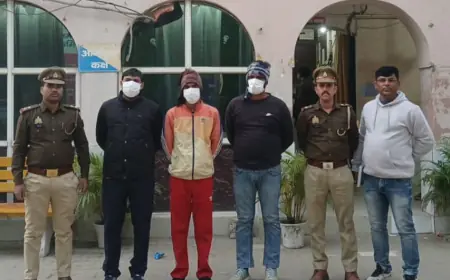 Greater Noida News : रोडरेज में हुई ऑटो चालक की मौत के मामले में  तीन गिरफ्तार