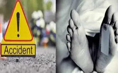 Greater Noida News : सड़क हादसे में सब्जी विक्रेता की मौत, बाइक सवार घायल