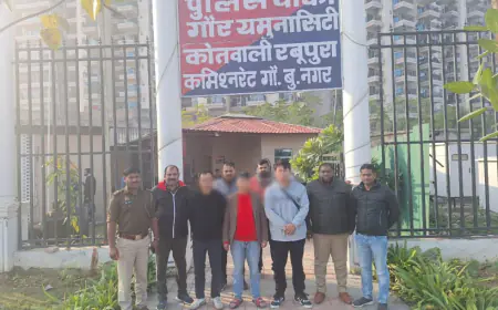 Noida News : भारत में अवैध रूप से रह रहे तीन चीनी नागरिक गिरफ्तार