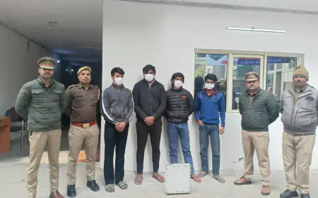 Noida News : ऑनलाइन गेमिंग में कर्जदार हुए युवक चुराने लगे मोबाइल टावरों से कीमती उपकरण