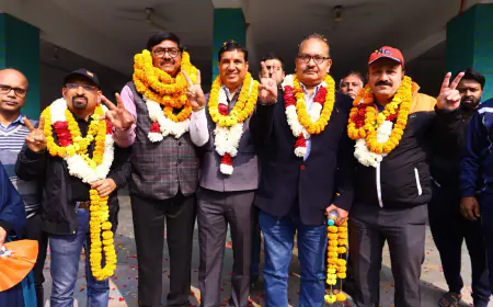 Noida News : फैडरेशन ऑफ आरडब्ल्यूए सेक्टर-34 का चौथी बार केके जैन अध्यक्ष व धर्मेन्द्र शर्मा बने महासचिव