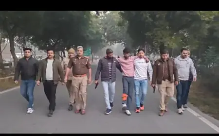 Noida News : पुलिस व शातिर लुटेरे के बीच हुई मुठभेड़, एक घायल