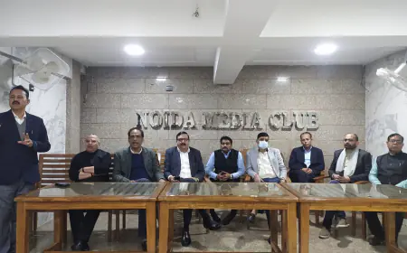 Noida News : नोएडा मीडिया क्लब के संरक्षकों ने पंकज पाराशर को किया बर्खास्त, रिंकू यादव निलंबित