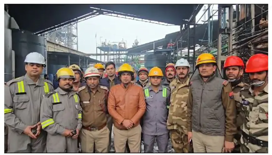 Noida News : ग्रेटर नोएडा के केमिकल प्लांट में लगी भीषण आग, 25 गाय सुरक्षित