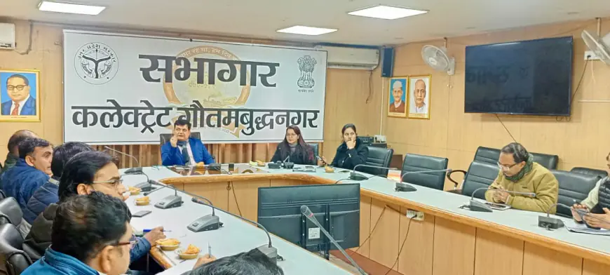 Noida News : 25 जनवरी को मनायेंगे राष्ट्रीय मतदाता दिवस, छात्रों के बीच होगी प्रतियोगिताएं