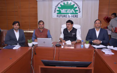 Greater Noida News : यमुना प्राधिकरण ने 72 किसानों को 7 प्रतिशत आबादी भूखण्डों का किया आवंटन