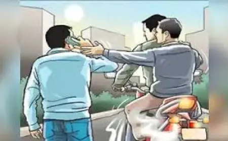 Noida News : बाइक सवार बदमाशों ने मोबाइल फोन लूटा