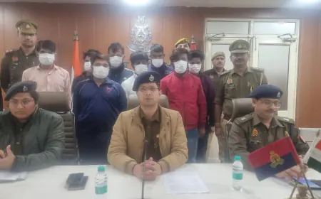 Greater Noida News : फर्जी दस्तावेज बनाने वाले गिरोह का पर्दाफ़ाश,9 गिरफ्तार