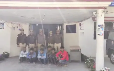 Noida News :  अवैध रूप से रह रहे आठ बांग्लादेशी नागरिक गिरफ्तार