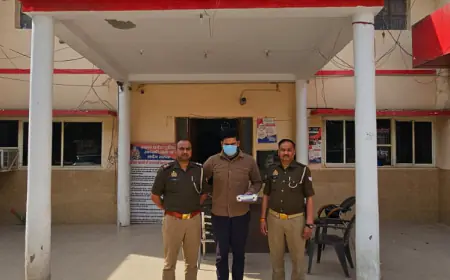 Noida News :  हर्ष फायरिंग में चलाई गोली से बच्चे की हुई मौत का आरोपी गिरफ्तार, पिस्टल बरामद