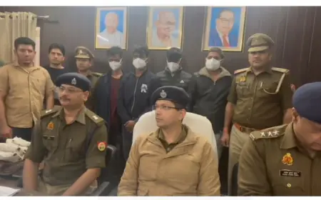 Noida News : विशाखापट्टनम से एनसीआर में गांजा की तस्करी, 20 लाख के माल के साथ 4 गिरफ्तार