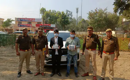 Noida News : एनसीआर की शादियों में सूट-बूट पहनकर बारातियों के मोबाइल फोन चुराने वाले दो शातिर गिरफ्तार