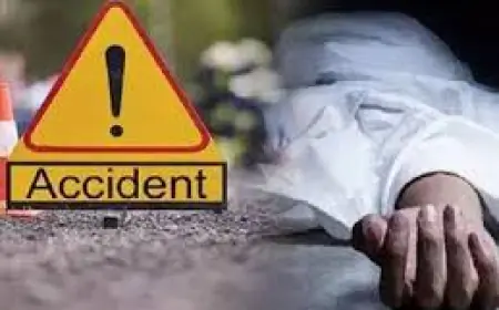 Greater Noida News : सड़क हादसे में बाइक सवार व्यक्ति की मौत