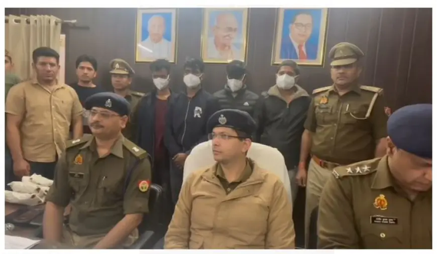 Noida News : विशाखापट्टनम से एनसीआर में गांजा की तस्करी, 20 लाख के माल के साथ 4 गिरफ्तार