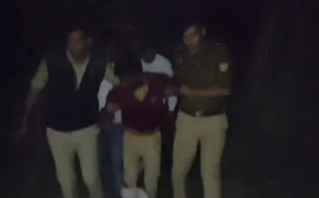 Greater Noida News : पुलिस मुठभेड़ में 25 हजार रुपए का इनामी गैंगस्टर गिरफ्तार, साथियों के संग करता है एनसीआर में चोरी 