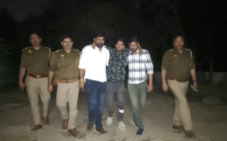 Noida News : पुलिस मुठभेड़ के दौरान शातिर बदमाश गिरफ्तार, लूटपाट सहित 34 मुकदमे है दर्ज 