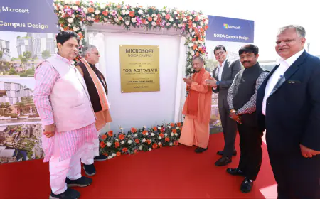 Noida News : उत्तर भारत में आईटी सेक्टर के नए युग की शुरुआत: योगी आदित्यनाथ