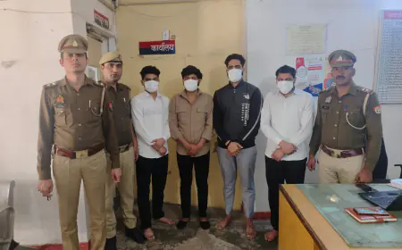 Noida News : गार्डन गैलरिया मॉल में शराब के नशे में युवकों में मारपीट, 4 गिरफ्तार